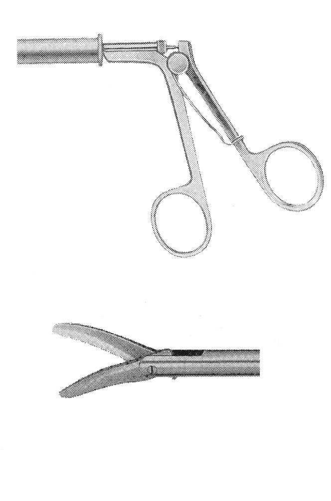 İZOLESİZ MAKAS L MODEL SAPLI  ÇAP : 5MM L:43CM